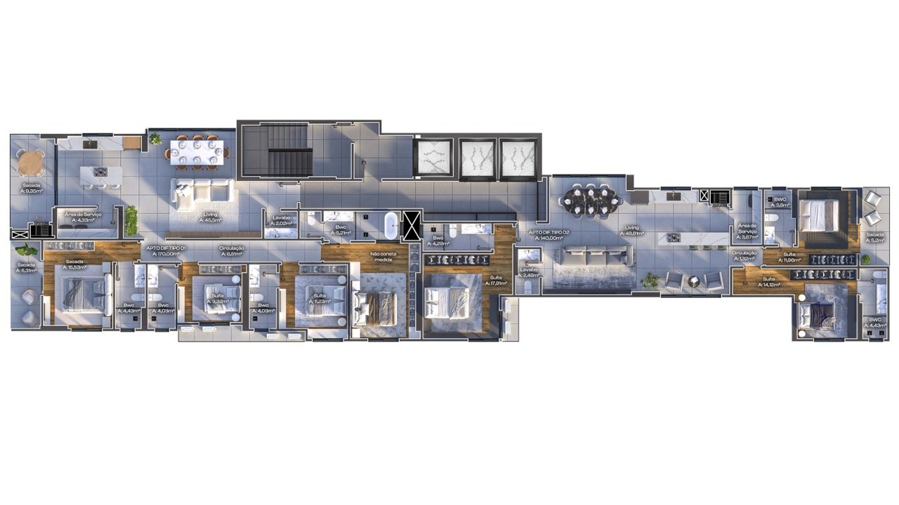 Oceânico Flats Itapema