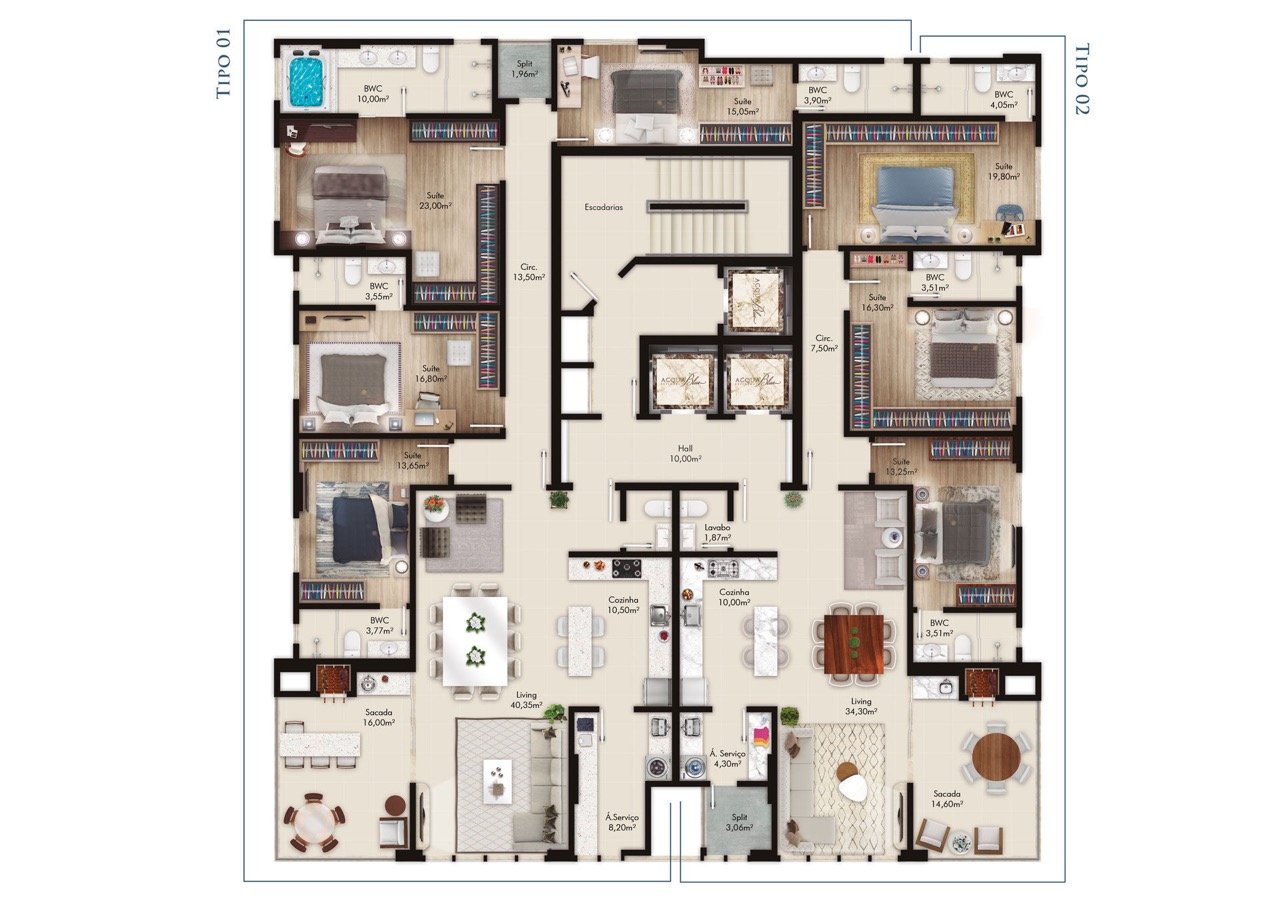 Acqua Blue Residence Itapema