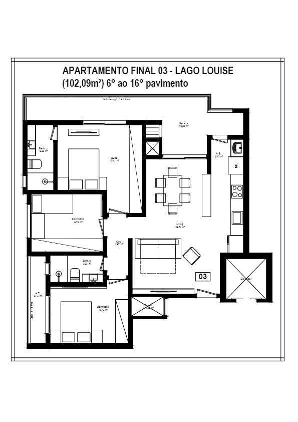 Lago Louise Residencial Itajaí