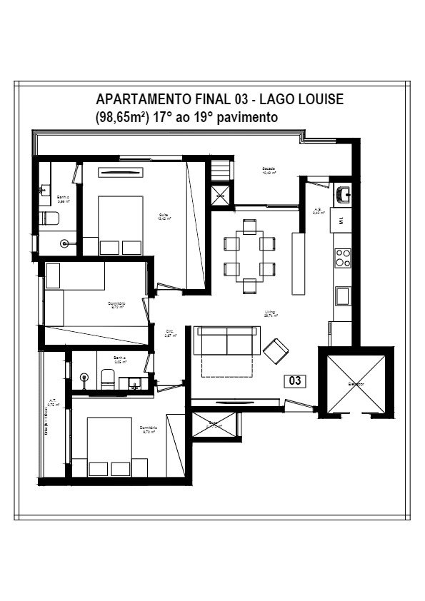 Lago Louise Residencial Itajaí