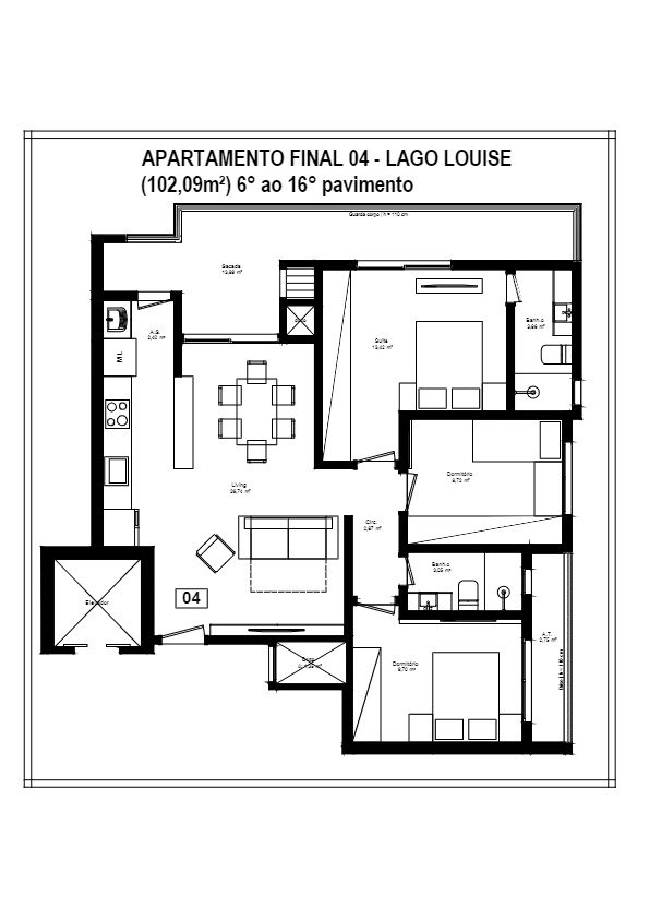 Lago Louise Residencial Itajaí