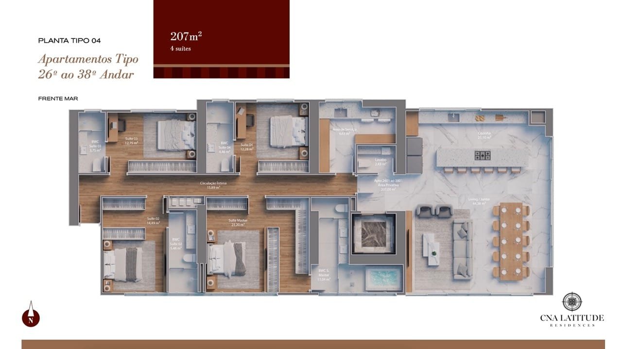 Cna Latitude Residences Itapema