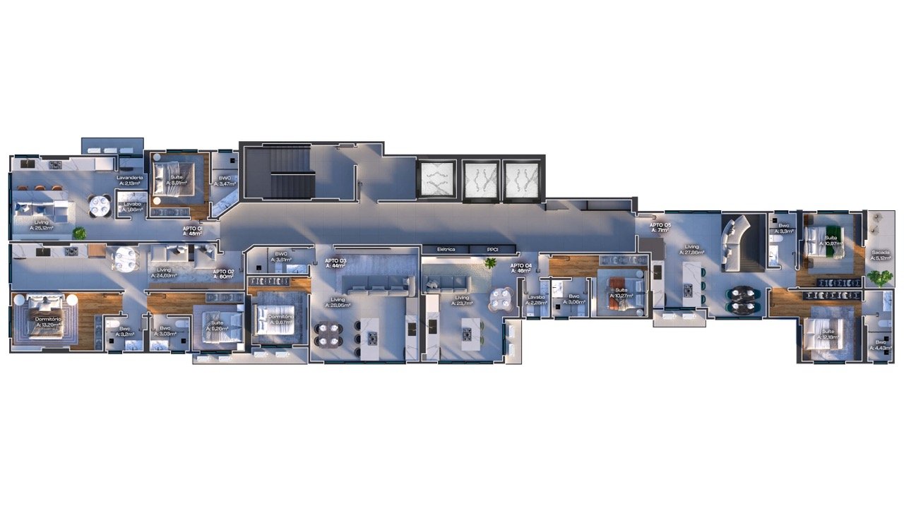 Oceânico Flats Itapema