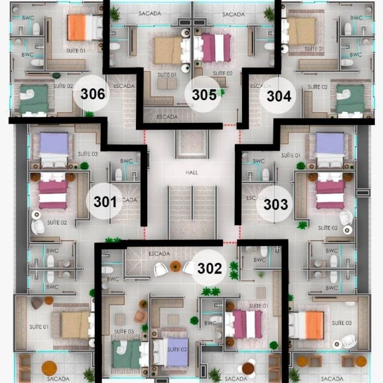 Residencial Caraíbas Bombinhas