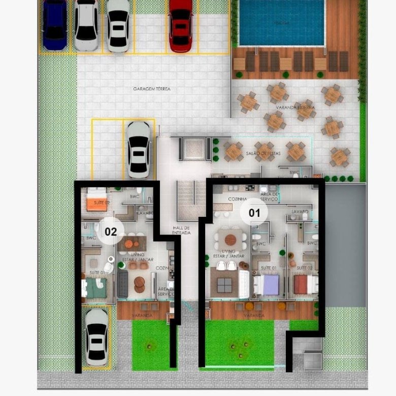 Residencial Caraíbas Bombinhas