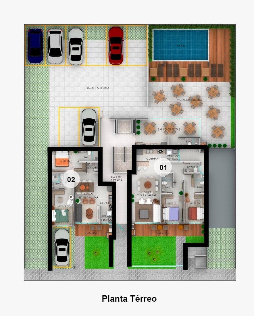 Residencial Caraíbas Bombinhas