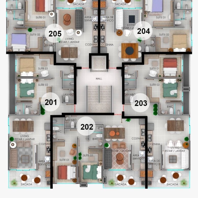 Residencial Caraíbas Bombinhas