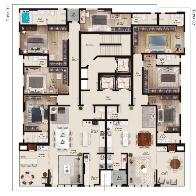 Acqua Blue Residence Itapema