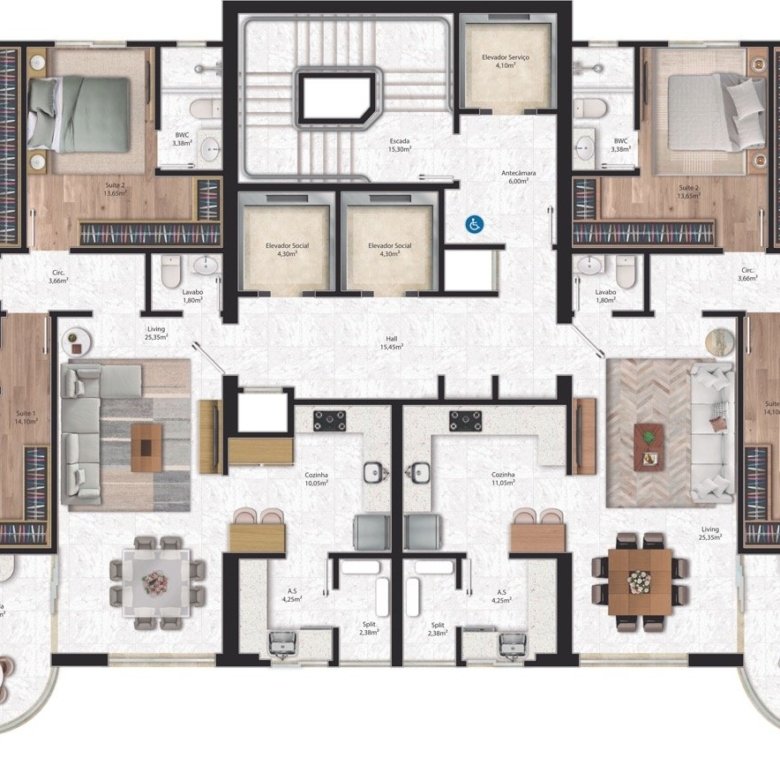 Serenity Residence Meia Praia