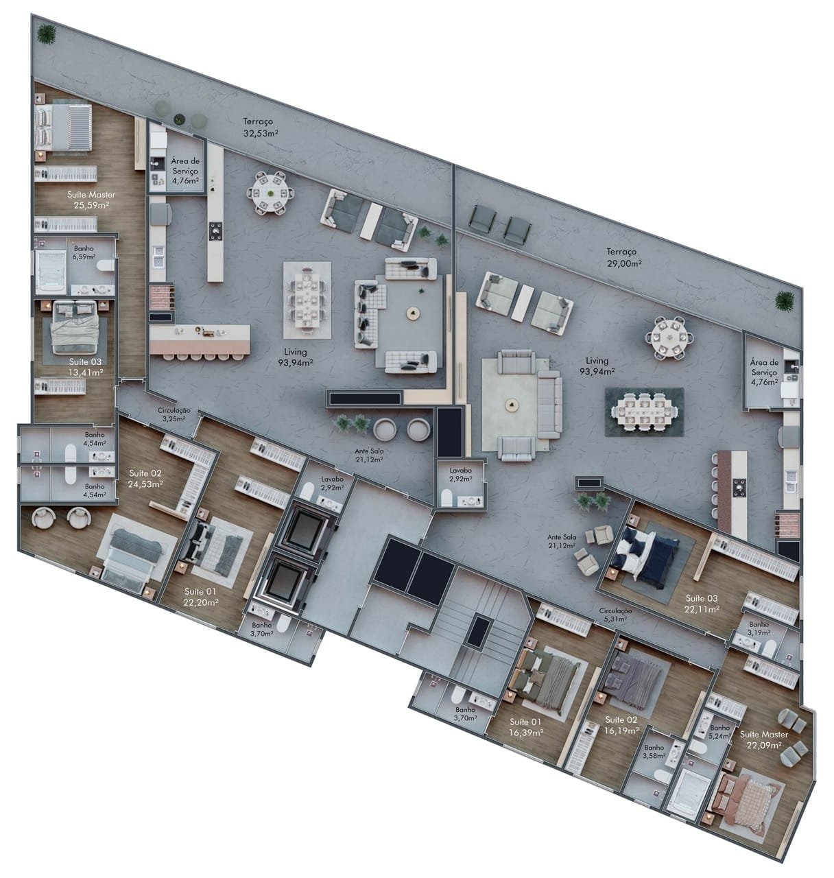 Strait Tower Frente Mar Itapema