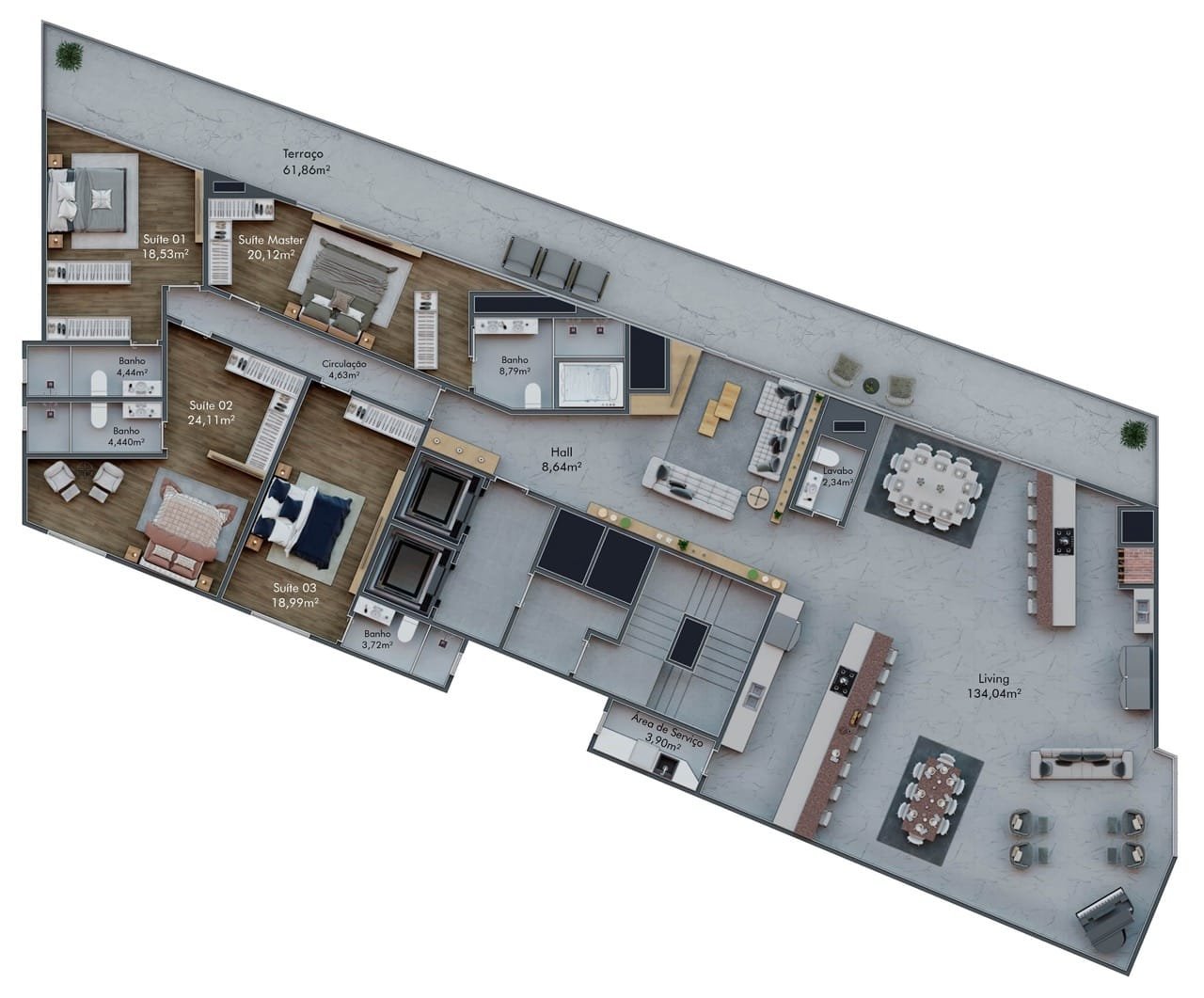 Strait Tower Frente Mar Itapema