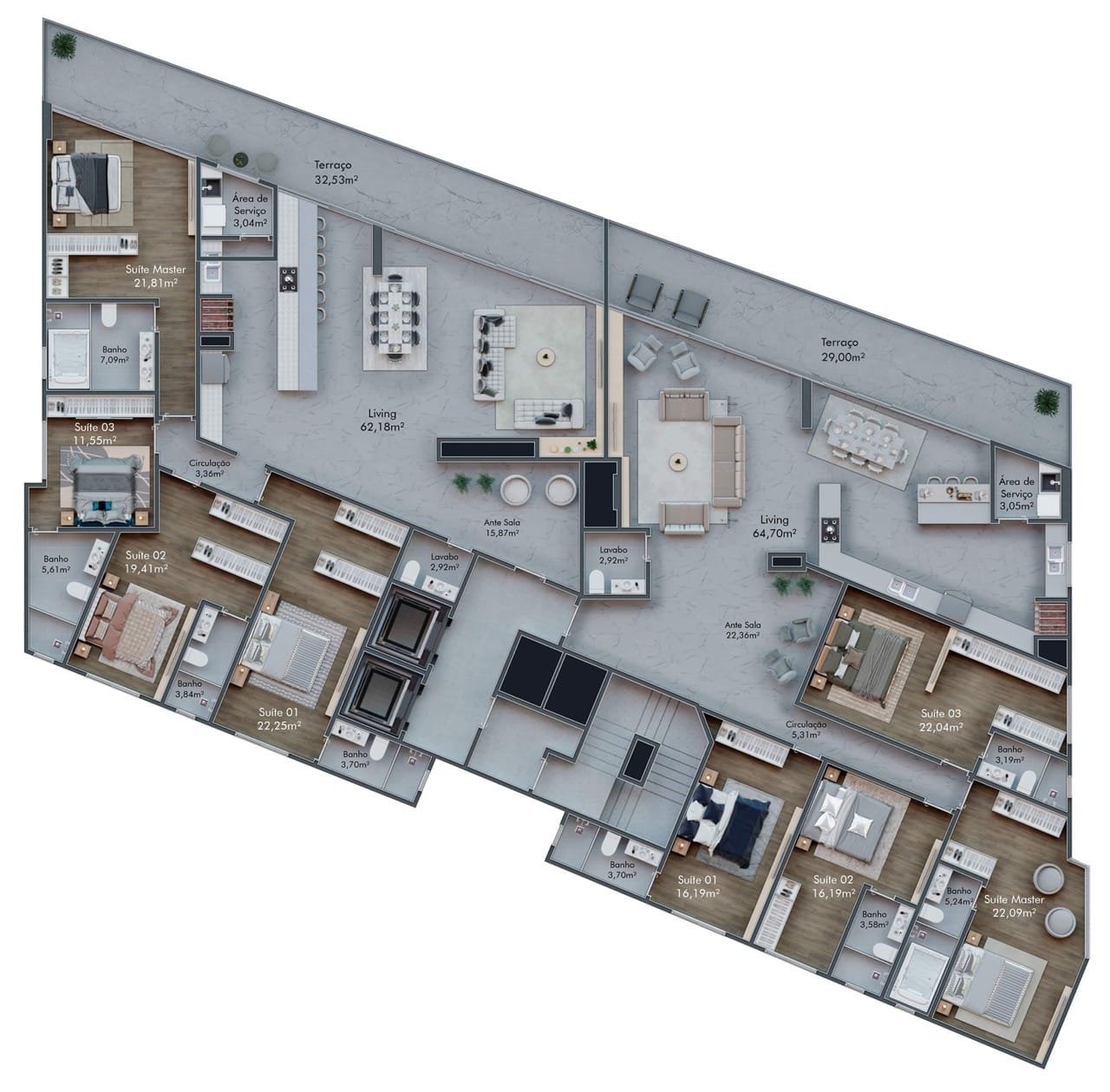 Strait Tower Frente Mar Itapema