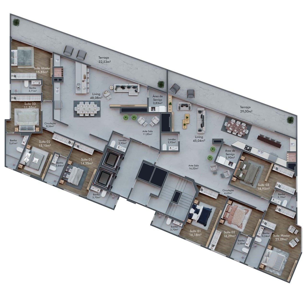 Strait Tower Frente Mar Itapema