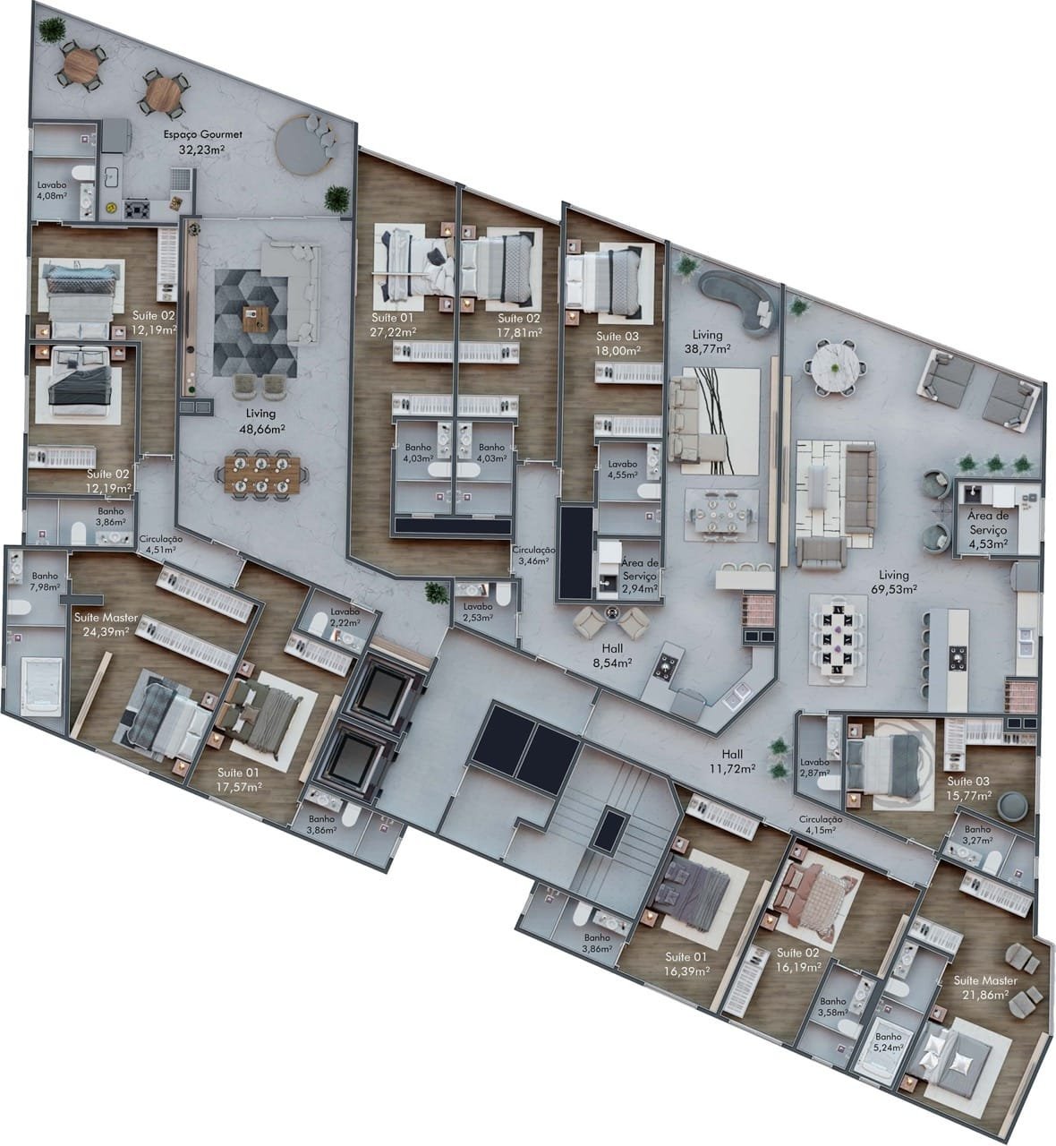 Strait Tower Frente Mar Itapema