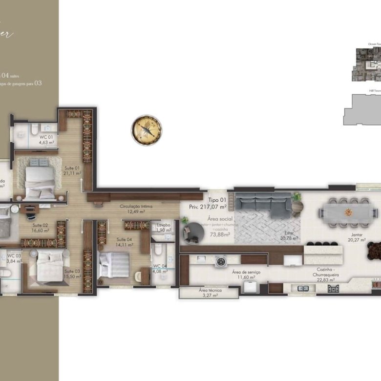 Ocean Hill Residence Itapema