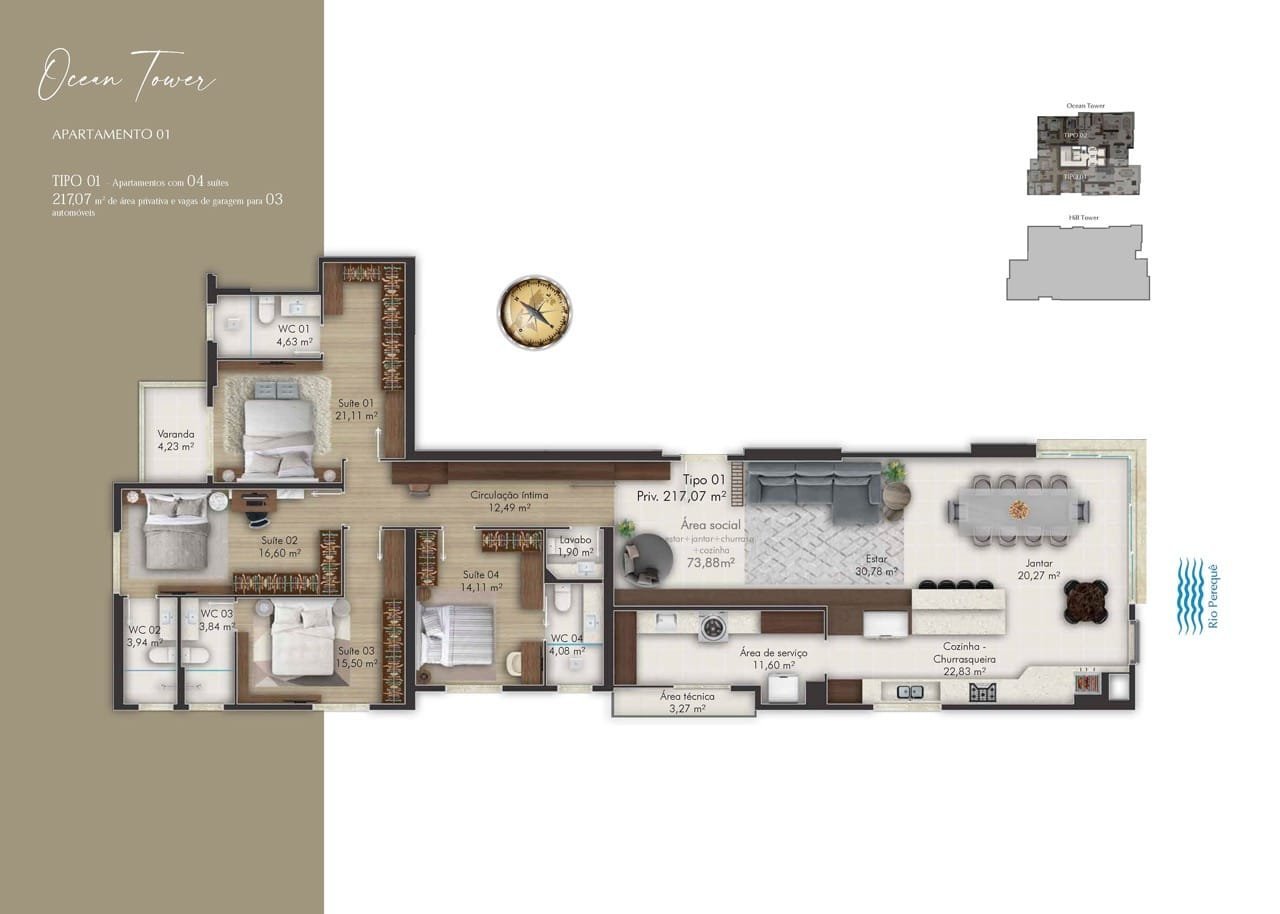 Ocean Hill Residence Itapema