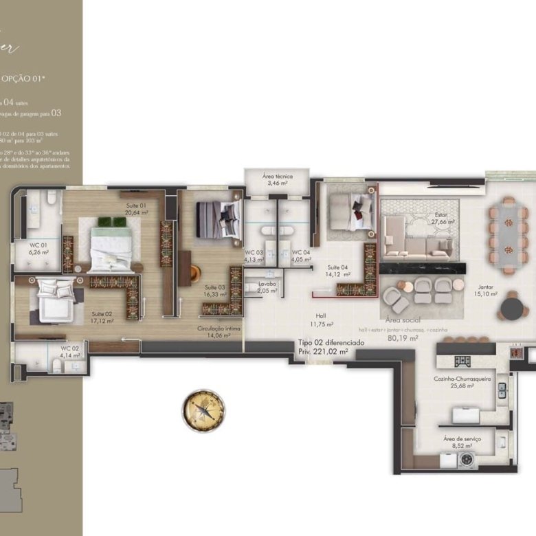Ocean Hill Residence Itapema