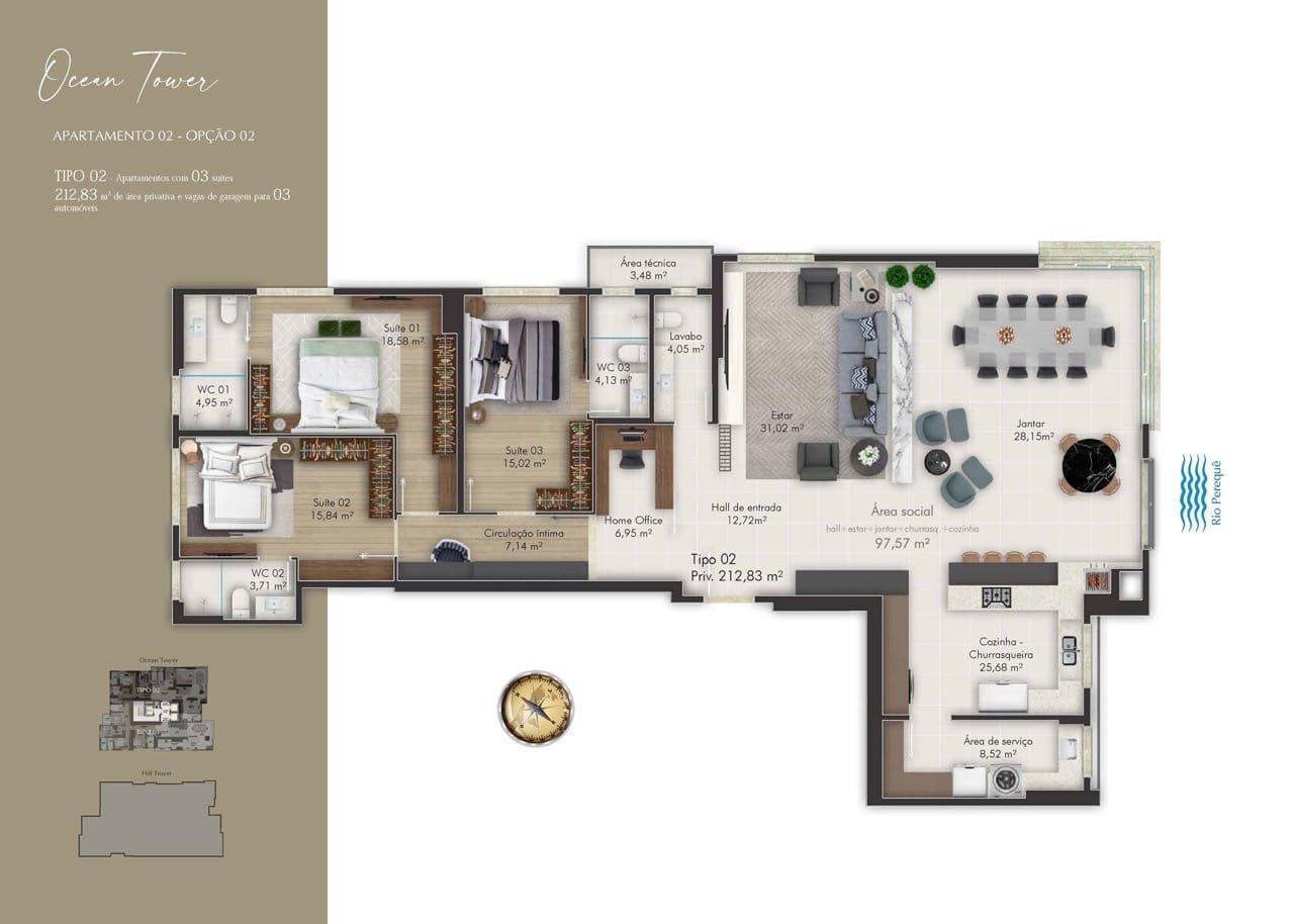 Ocean Hill Residence Itapema