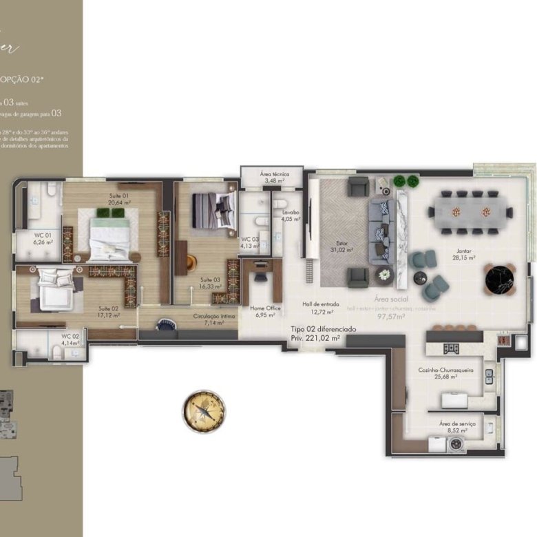 Ocean Hill Residence Itapema