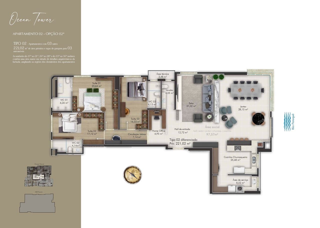 Ocean Hill Residence Itapema