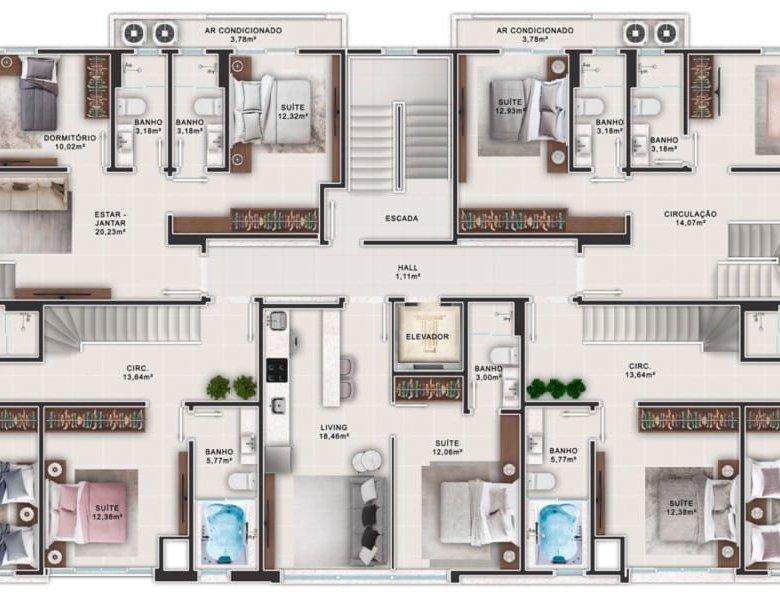 Continente Europeu Residencial Bombinhas