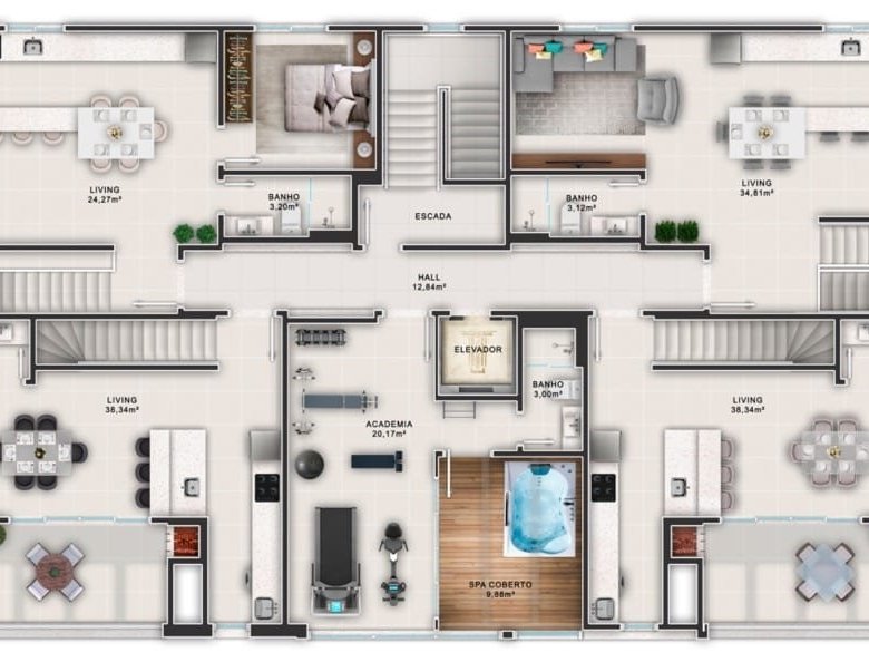 Continente Europeu Residencial Bombinhas