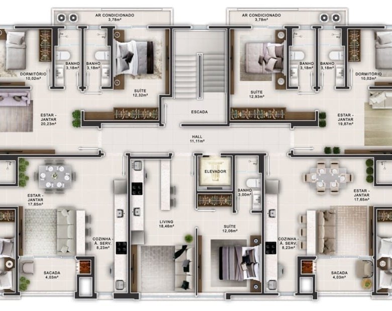 Continente Europeu Residencial Bombinhas