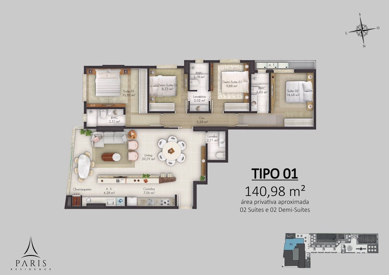 Paris Residence Itapema