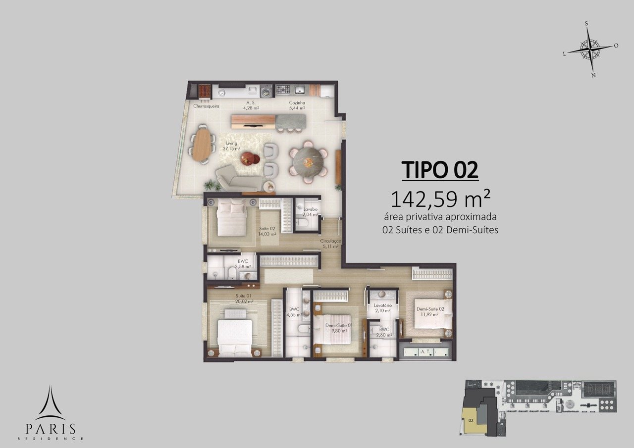 Paris Residence Itapema