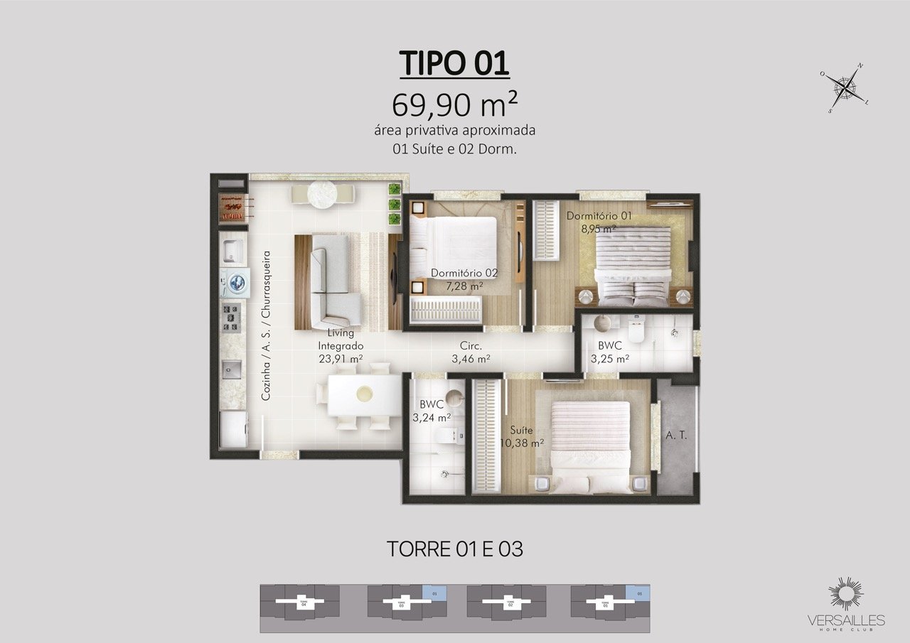 Versailles Home Club Itapema