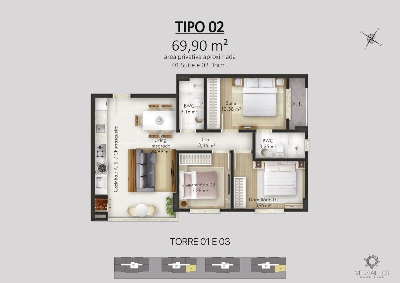 Versailles Home Club Itapema