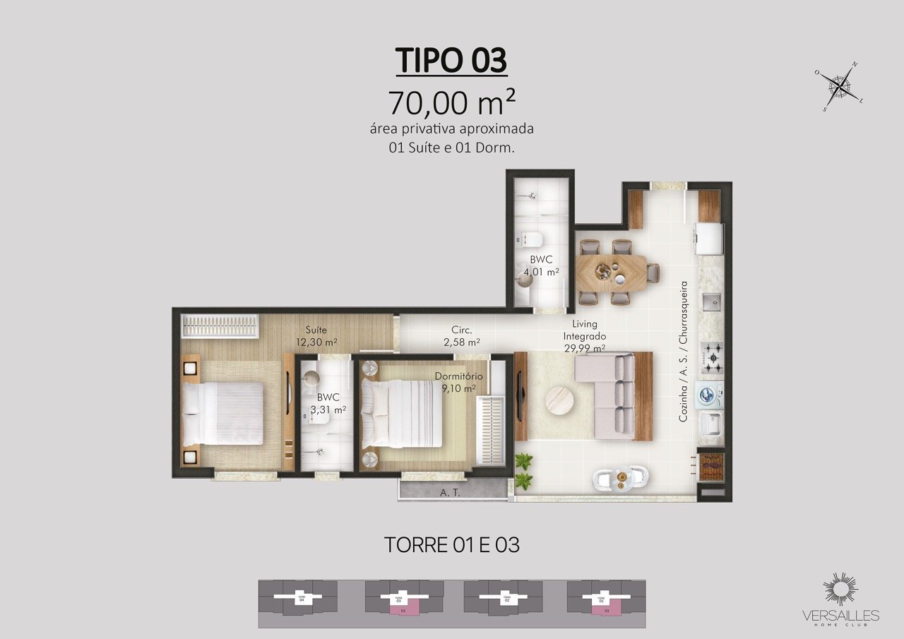 Versailles Home Club Itapema