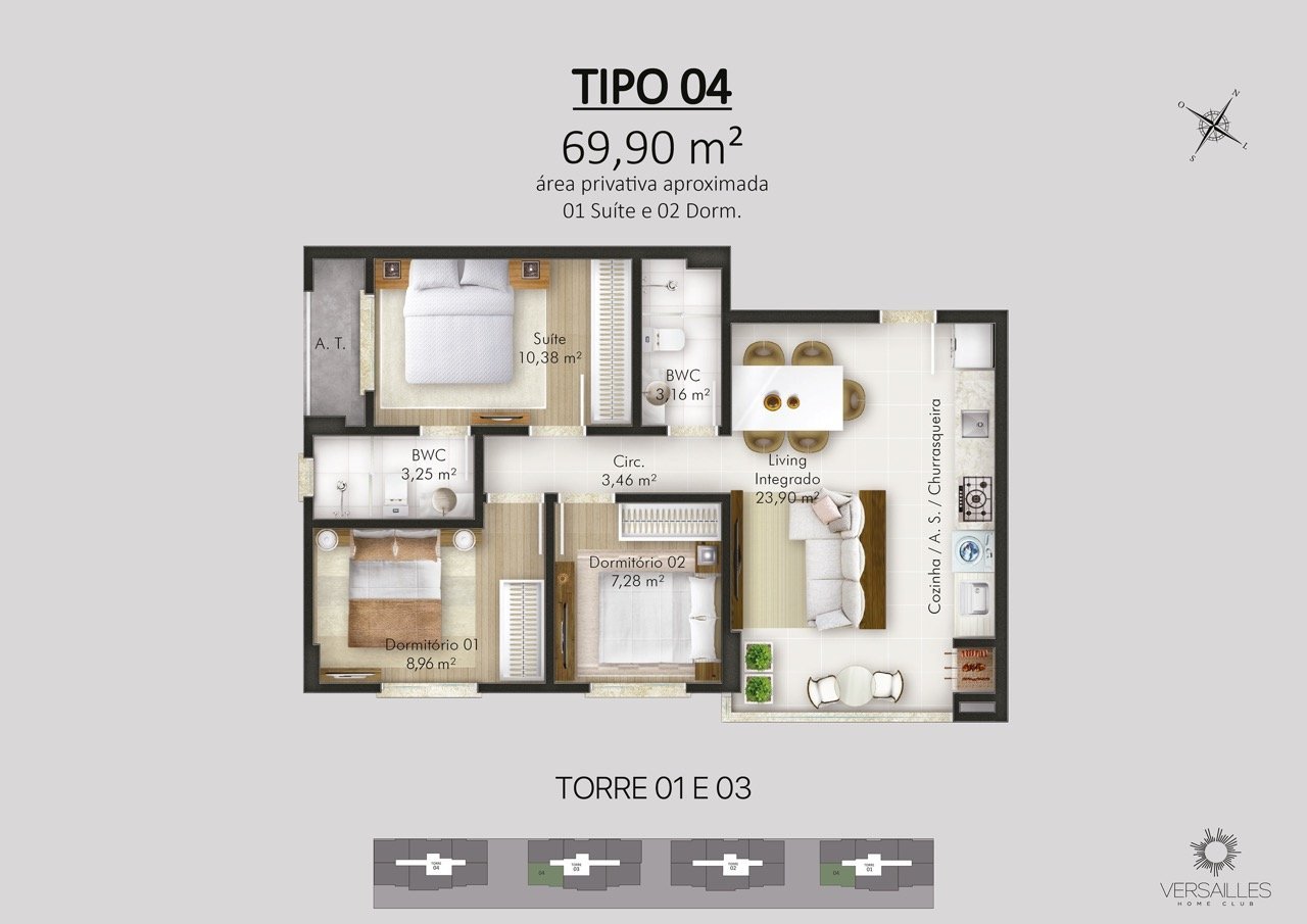 Versailles Home Club Itapema