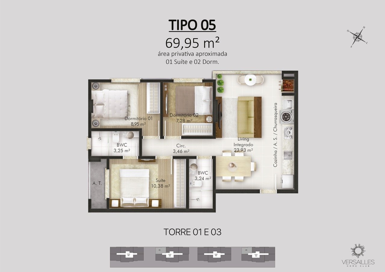 Versailles Home Club Itapema