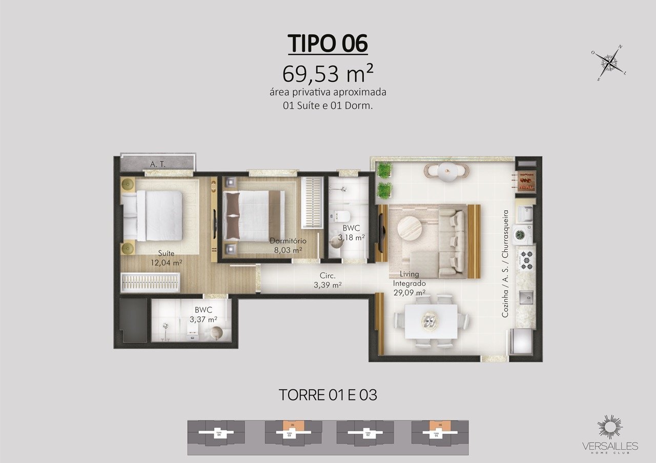 Versailles Home Club Itapema