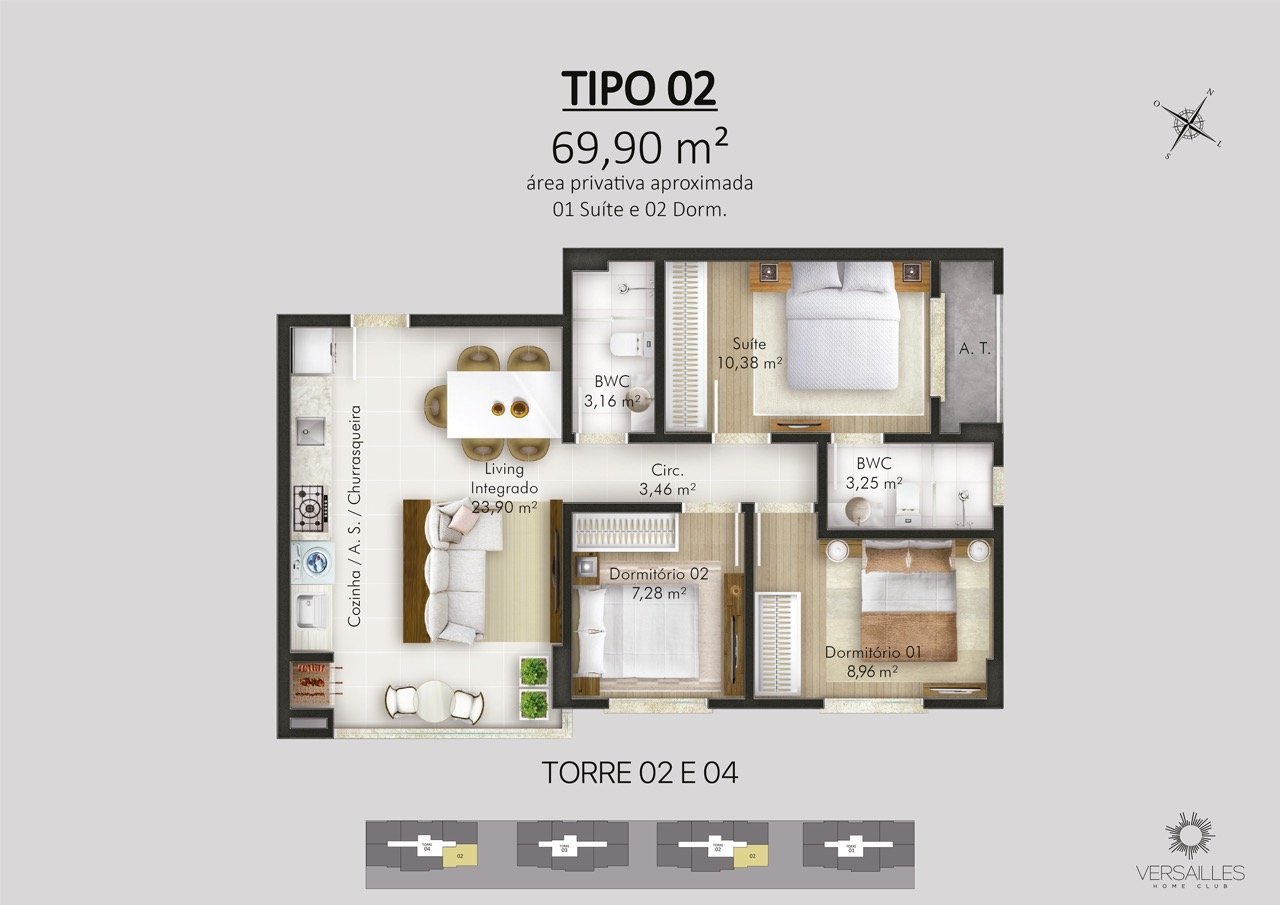 Versailles Home Club Itapema
