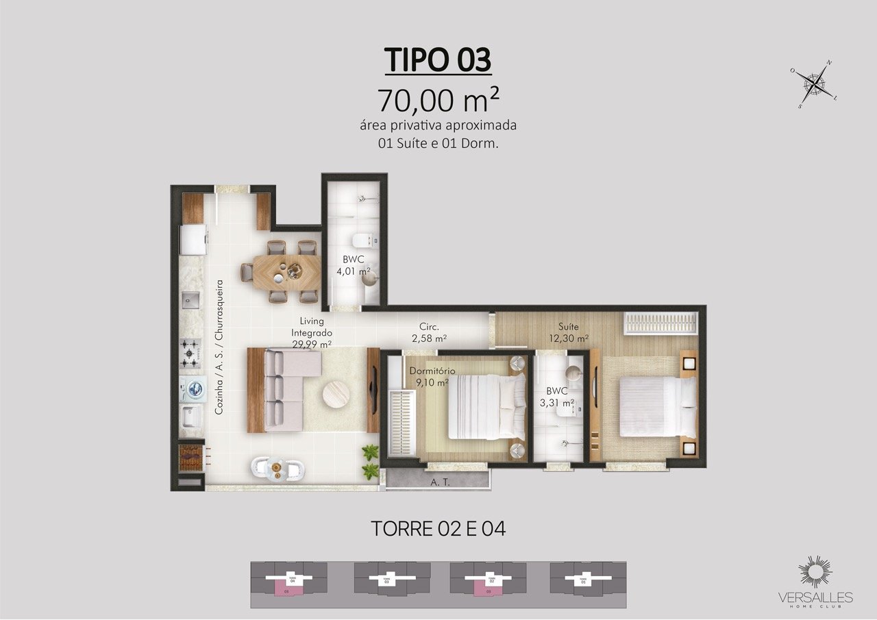 Versailles Home Club Itapema