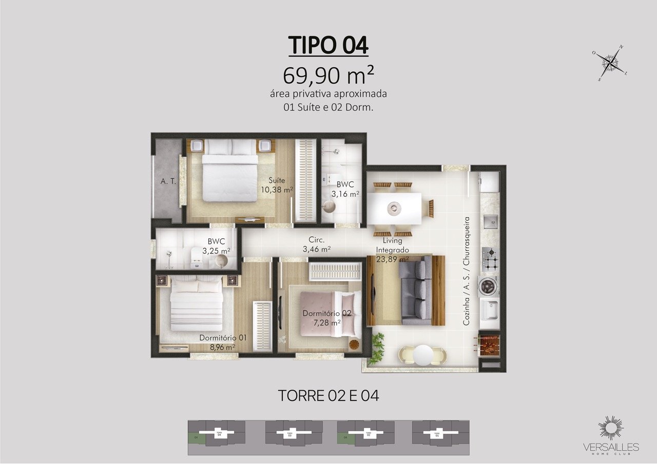 Versailles Home Club Itapema
