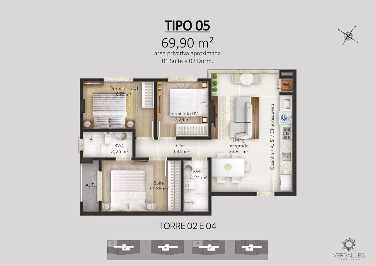 Versailles Home Club Itapema