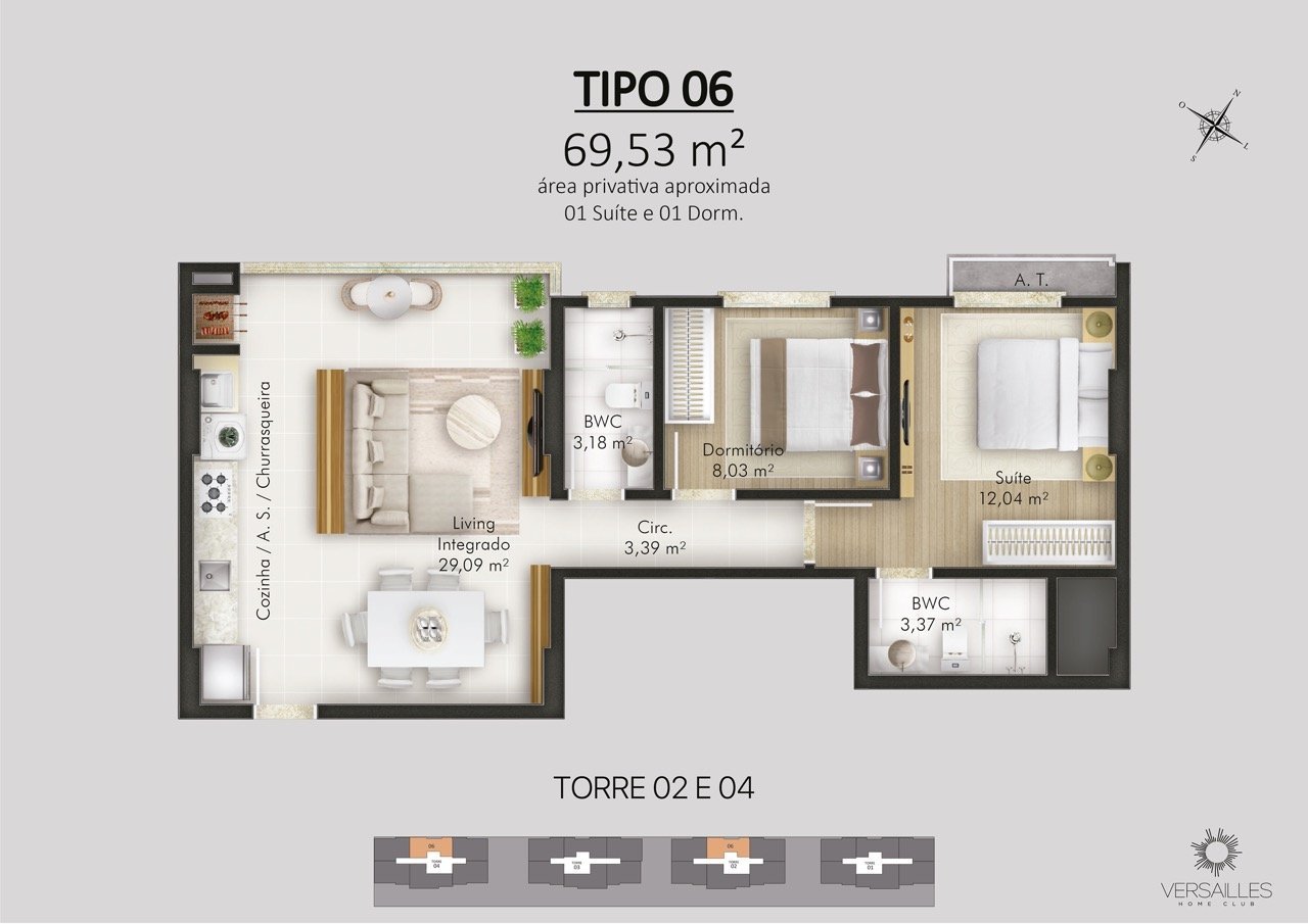 Versailles Home Club Itapema