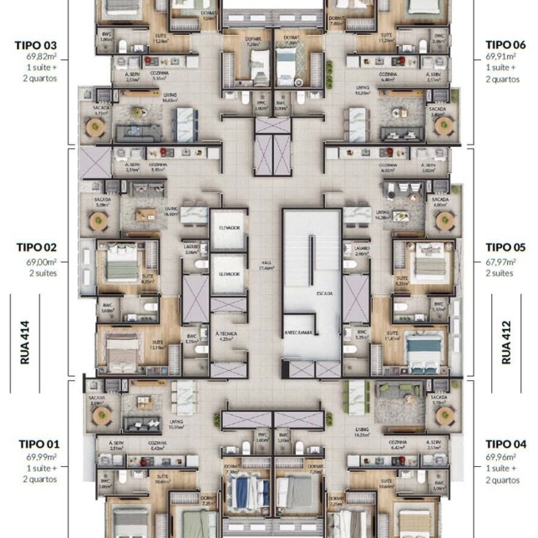 Aqua Tower Morretes Itapema
