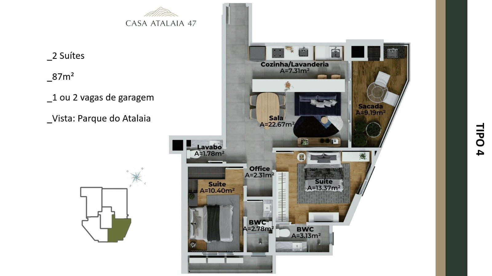 Casa Atalaia 47 Itajaí