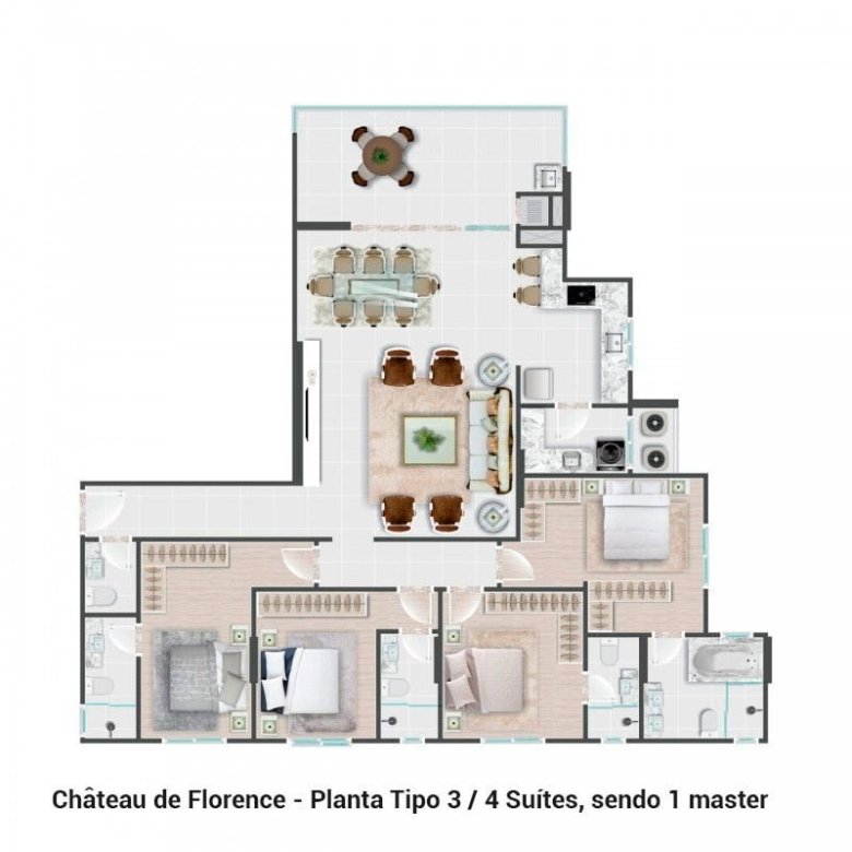 Château de Florence Itapema