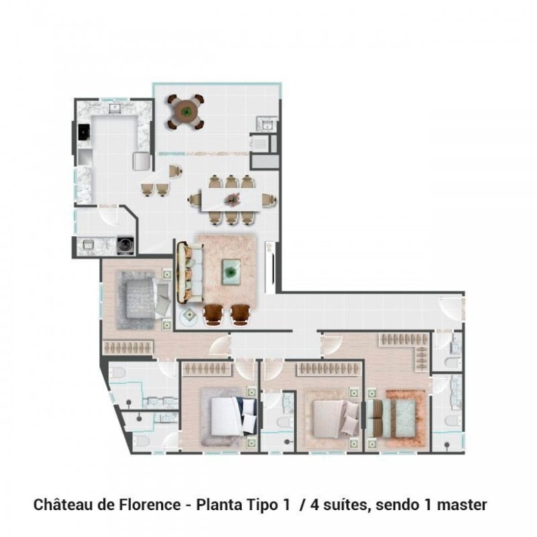 Château de Florence Itapema