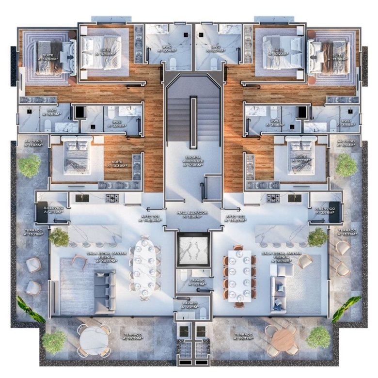 Mykonos Residence Bombinhas