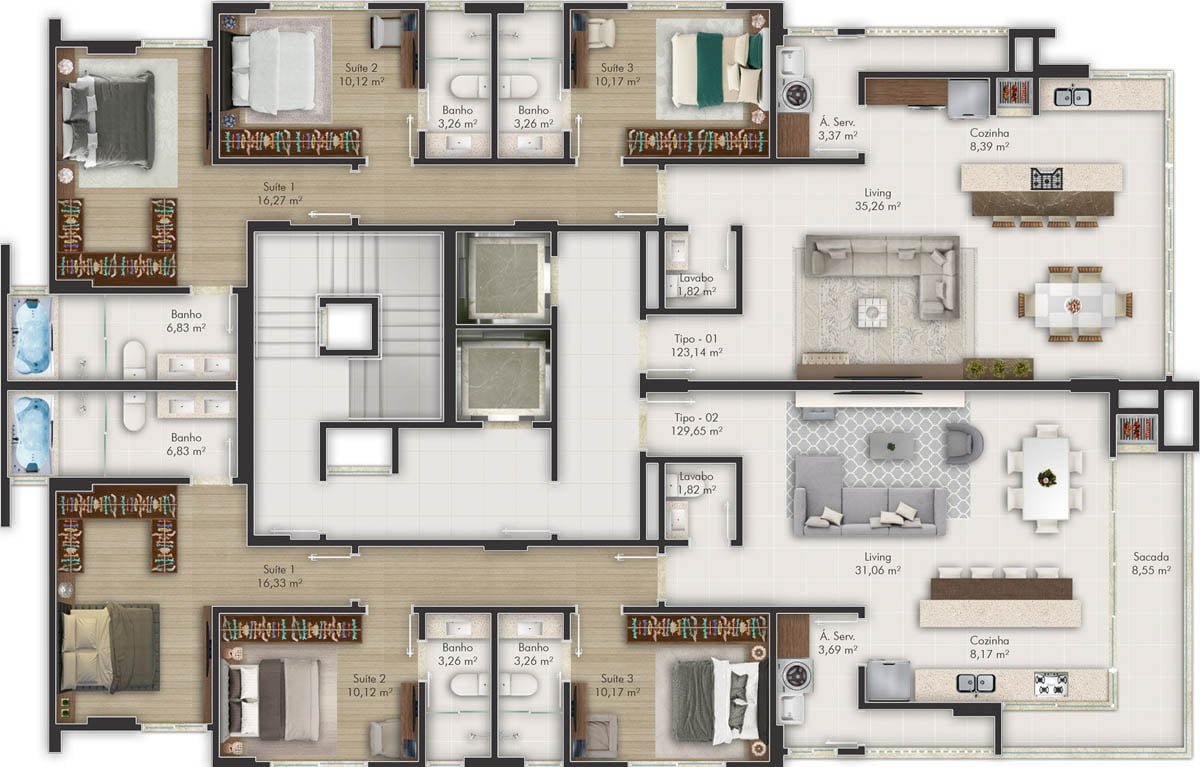Hexsel Residence Centro Itapema