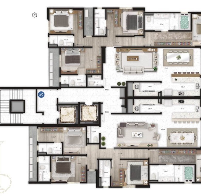 Maison Lafayette Lançamento Meia Praia