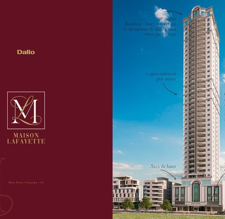 Maison Lafayette Lançamento Meia Praia