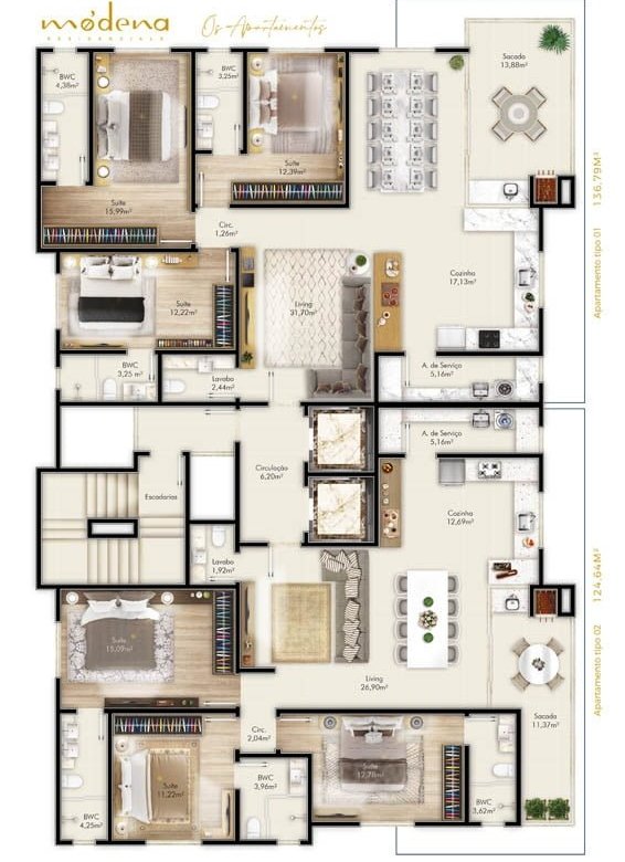 Módena Residenziale Centro Itapema