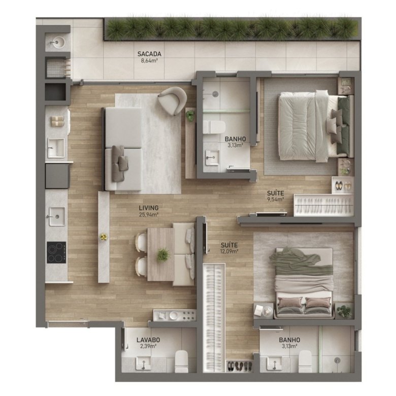 Edifício Residencial Arbo 1755